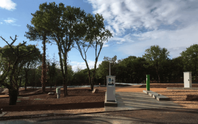 L'aire de Camping-Car Park de Rignac