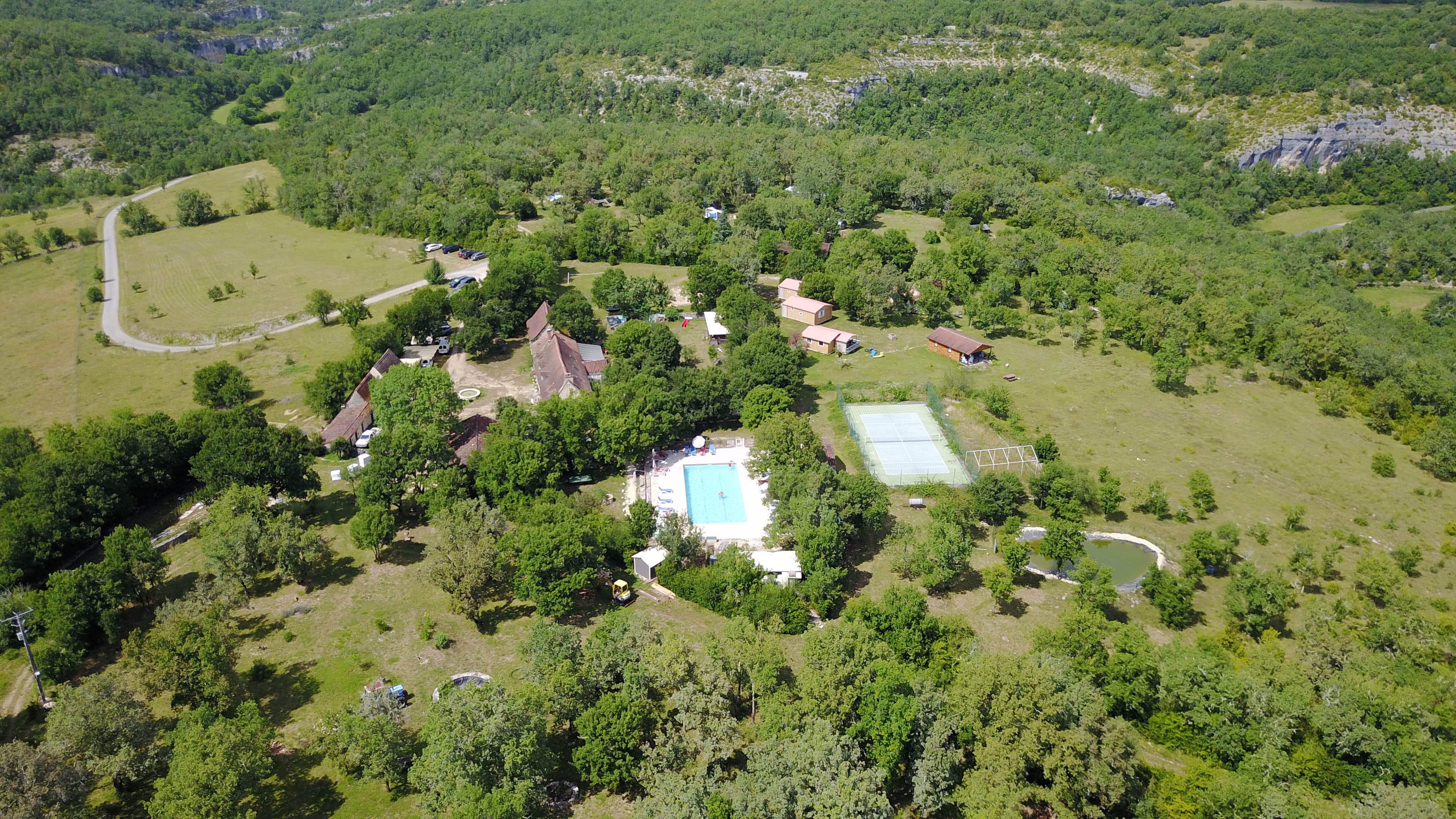 Camping naturiste Lalbrade
