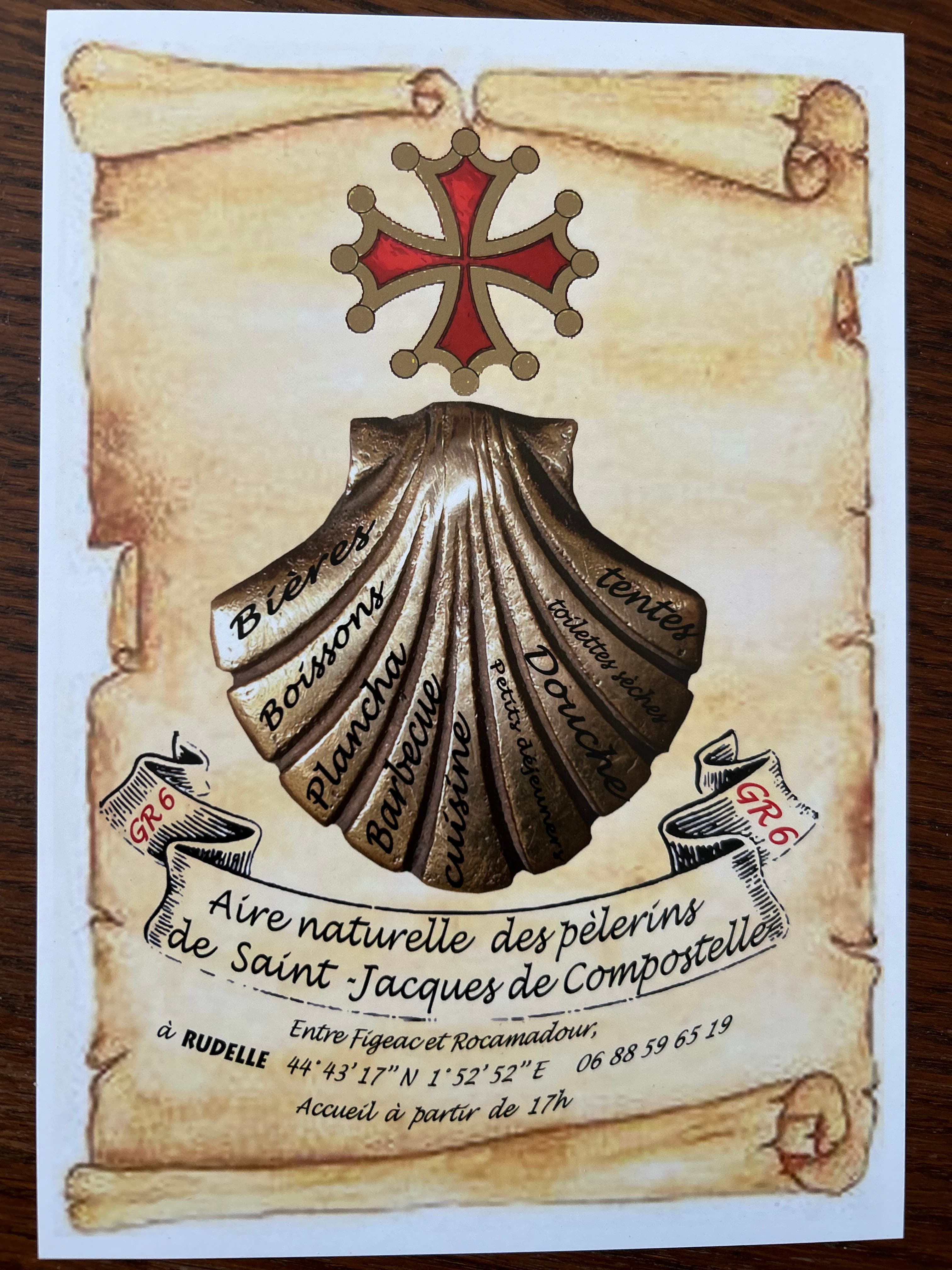 Aire Naturelle des Pèlerins de Saint Jacques de Compostelle