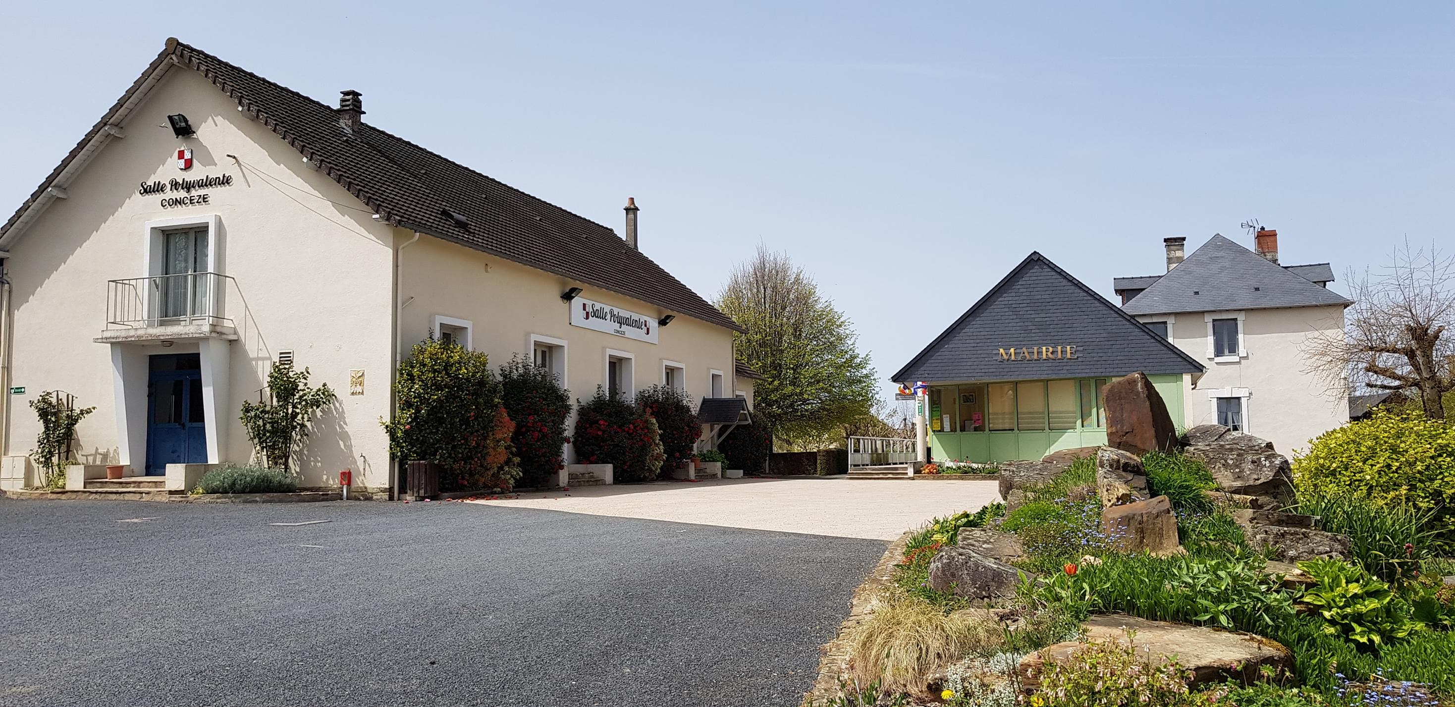 Aire de vidange de camping-cars de Concèze