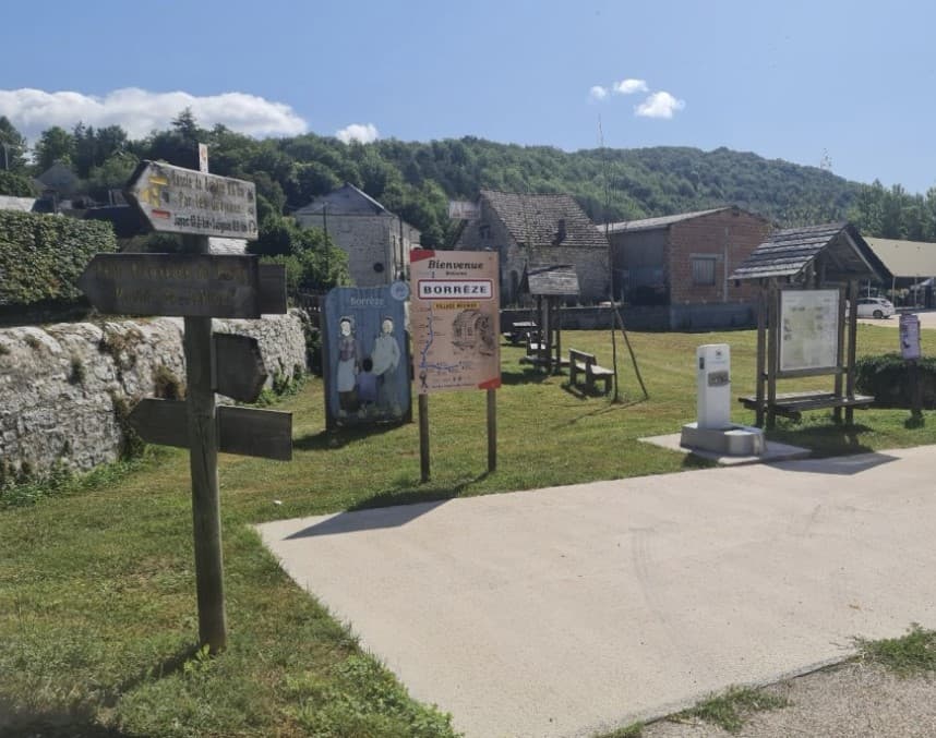 Aire communale de Borrèze