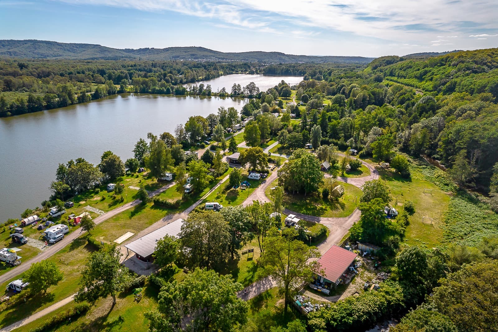 Accueil Camping-Car Les Ballastières